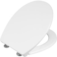 WC-Sitz 'New Rezya' - Nachhaltiges Material - Pflegeleichter Recycling-Thermoplast - Quick up & Clean Funktion - Absenkautomatik - weiß / Recycling von CORNAT