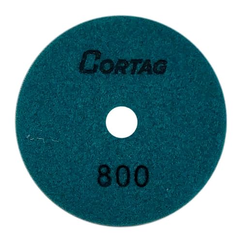 NUEVO 2024 - DISCO DIAMANTADO PARA PULIR 100 mm - GRANO #800 (CAJA CON 10 UN) von CORTAG