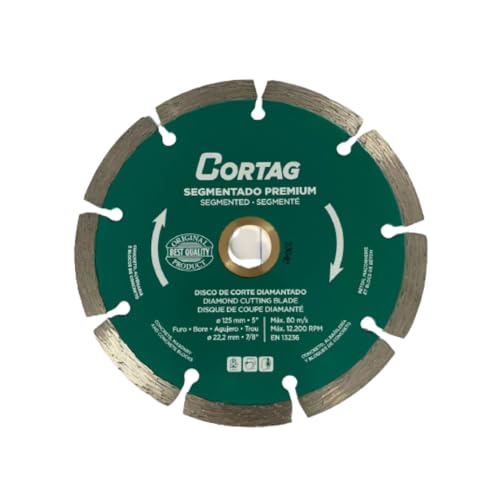 NUEVO 2024 - DISCOS DE DIAMANTE CORTE SECO SEGMENTADO SAG 125 von CORTAG