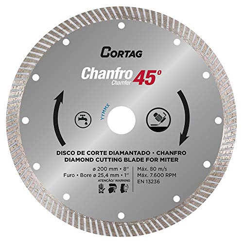 NUEVO 2024 - DISCOS DE DIAMANTE CORTE SECO TURBO CHANFRO 200 von CORTAG