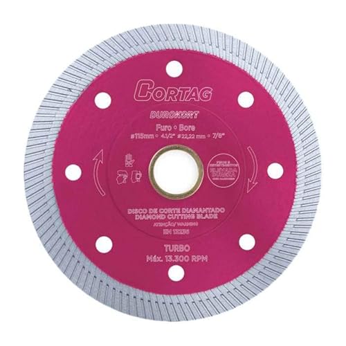 NUEVO 2024 - DISCOS DE DIAMANTE CORTE SECO TURBO DUROKORT 115 von CORTAG