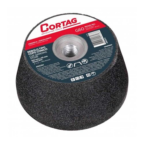 NUEVO 2024 - MUELA CÓNICA 100X50MM - M14 - G60 von CORTAG