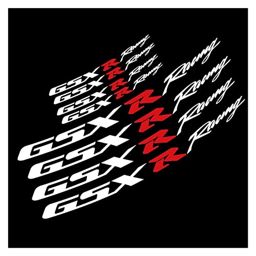Motorrad Rad Aufkleber Reflektierendes Motorradzubehör 17 Radaufkleber Auf Der Innenseite des Nabenaufklebers Felgenstreifenband Für Suzuki GSXR GSX-R 600 750 1000 K2-K9 (Color : B) von CORYBE