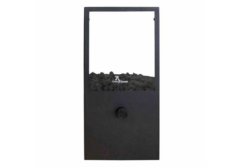 COSI Gartenleuchte Feuerstelle Cosidome H, 18 x 18 x 45 cm Gaswindlicht mit Glas von COSI