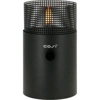Cosi - Gaslaterne scoop Dot anthrazit, Metall, Propan-/Butangas, 0,4 kW, ø 16 x 27 cm, Brennstoffverbrauch: Max. 30 Gramm/Stunde von COSI