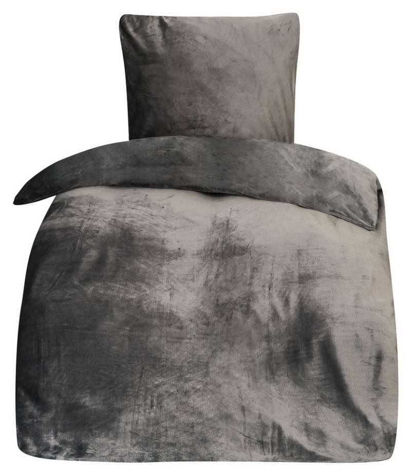 COSIMA Bettwäsche MOON Cashmere Touch Unibettwäsche ca. 135x200 + 80x80 cm, mit Reißverschluss von COSIMA