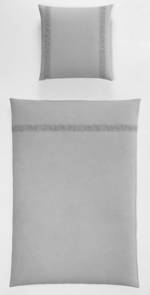 COSIMA Jugendbettwäsche Cosima Bettwäsche Damast 155 x 220 135 x 200 Baumwolle Kissenbezug, 100% Baumwolle von COSIMA