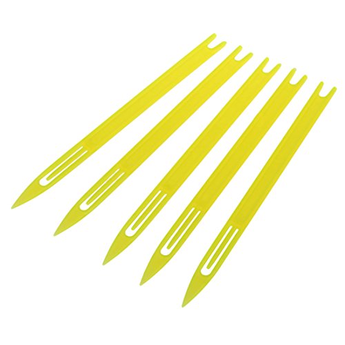 COSINE 5 StüCk 2 Gelbe Kunststoff-Fischernetz-Reparatur-Nadel-Shuttles COSINE 5 StüCk 2 Gelbe Kunststoff-Fischernetz-Reparatur-Nadel-Shuttles von COSINE