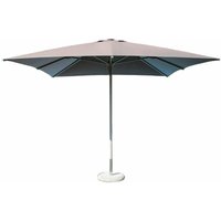 3x3 mt Garten Regenschirm mit zentralem Aluminiumpol und Cassopeia Polyester Tuch - Gray - Gray 3x3 mt Garten Regenschirm mit zentralem Aluminiumpol und Cassopeia Polyester Tuch - Gray - Gray von COSMA