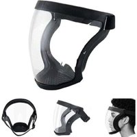 Super schützende Gesichtsmaske – Vollgesichtsmaske, langlebige klare Gesichtsmaske, klare Gesichtsmaske, wiederverwendbare HD-Antibeschlag-Maske – von COSMA