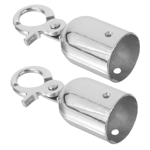 COSMEVIVI 1 Satz Kordelstopper mit Haken Sicherheitsverschluss für Seile Elegantes Design für Vielseitige Anwendungen Eventgestaltung und Sicherheitssystemen von COSMEVIVI