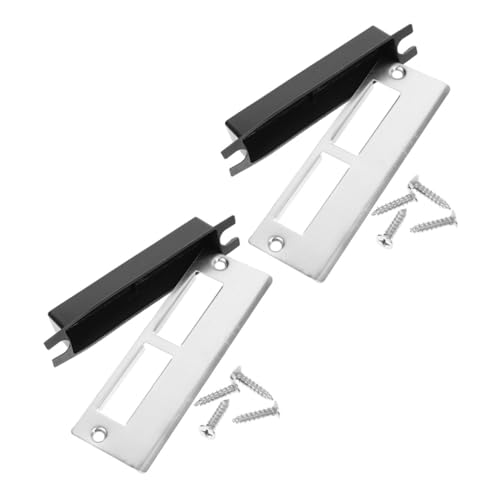 COSMEVIVI 2 Sätze Türverstärkungsset Deadbolt Installation Kit mit Robusten Rostfreien Türschließblechen und Schrauben Einfache Montage für Wohn Bildungseinrichtungen Langlebiger Schutz für COSMEVIVI 2 Sätze Türverstärkungsset Deadbolt Installation Kit mit Robusten Rostfreien Türschließblechen und Schrauben Einfache Montage für Wohn Bildungseinrichtungen Langlebiger Schutz für von COSMEVIVI