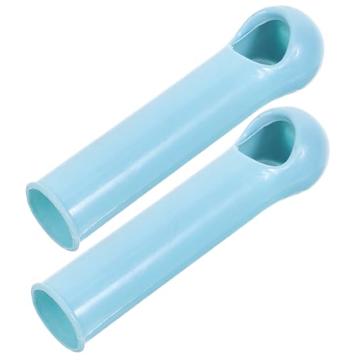 COSMEVIVI 2 Stück Besenstiel Endkappen Ersatzgriff für Besenstange und Wäscheleine Strapazierfähige Mop Rod Gripper aus Robustem Material Einfache Montage Praktisches Zubehör für von COSMEVIVI