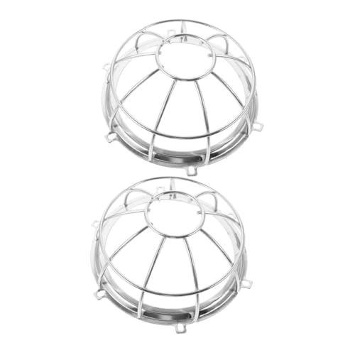 COSMEVIVI 2 Stück Feuermelder Schutzabdeckung aus Eisen Hitzebeständig und Robust Einfach zu Montierender Sprinklerkopf-Schutz für Rauchmelder Dekorative Schutzhaube für Brandschutzsysteme COSMEVIVI 2 Stück Feuermelder Schutzabdeckung aus Eisen Hitzebeständig und Robust Einfach zu Montierender Sprinklerkopf-Schutz für Rauchmelder Dekorative Schutzhaube für Brandschutzsysteme von COSMEVIVI