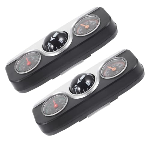 COSMEVIVI 2 Stück Multifunktionaler Auto-kompass Kugel mit Thermometer Hygrometer Installieren Abs Material Kompatibel mit Pkw Lkw Boot Dekoratives Fahrzeug-innenraum-zubehör COSMEVIVI 2 Stück Multifunktionaler Auto-kompass Kugel mit Thermometer Hygrometer Installieren Abs Material Kompatibel mit Pkw Lkw Boot Dekoratives Fahrzeug-innenraum-zubehör von COSMEVIVI
