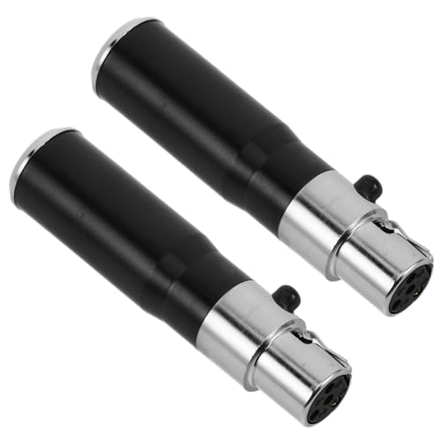 COSMEVIVI 2 Stück Pack Mini Xlr Pin Pin Adapter für Mikrofone und Mixer Leicht Tragbar Einfache Installation für Musiker und Tontechniker COSMEVIVI 2 Stück Pack Mini Xlr Pin Pin Adapter für Mikrofone und Mixer Leicht Tragbar Einfache Installation für Musiker und Tontechniker von COSMEVIVI