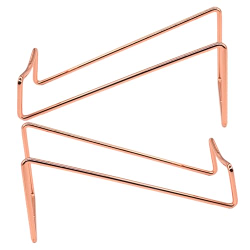 COSMEVIVI 2 Stück Teiliges Weinregal aus Metall Kleiner Stabiler Flaschenhalter in Roségold Minimalistisches Tisch-Display für Weinflaschen Strapazierfähiger Weinständer Stilvolle COSMEVIVI 2 Stück Teiliges Weinregal aus Metall Kleiner Stabiler Flaschenhalter in Roségold Minimalistisches Tisch-Display für Weinflaschen Strapazierfähiger Weinständer Stilvolle von COSMEVIVI
