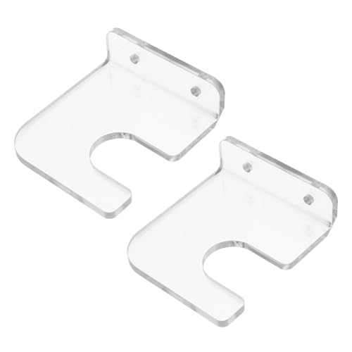 COSMEVIVI 2 Teiliges Wandregal Zur Aufbewahrung Von Skateboards Acryl Wandhalterung Für Skateboards – Snowboard Aufbewahrungshalterung Snowboard Aufhänger von COSMEVIVI