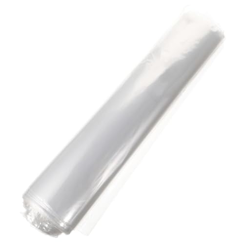 COSMEVIVI 200 Stück Schrumpfbeutel Pof Schrumpffolie Transparent Verpackungsbeutel Schrumpffoliebeutel mit Hoher Reißfestigkeit und Klarheit für Frische Produkthaltung und Platzsparende von COSMEVIVI