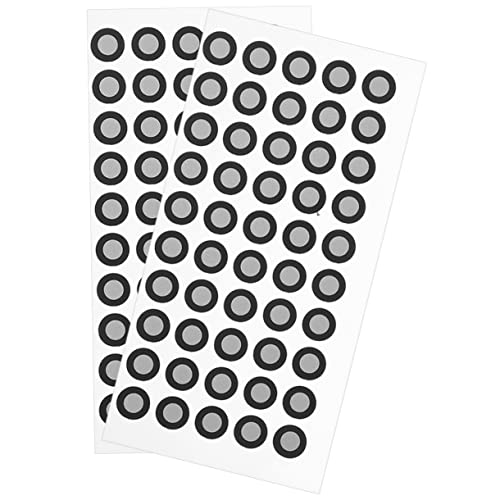 COSMEVIVI 2Blätter Reflektierende Marker für Scanner Hochwertiges Dickes Material für Präzises Tracking Positionierung für Reverse Engineering von COSMEVIVI