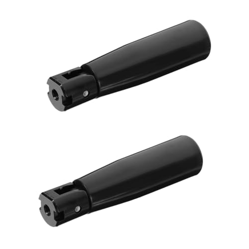 COSMEVIVI 2st Klappbarer Griff Handrad Maschinengriff Drehkurbel Auto Austausch Des Kurbelgriffs Umlaufend Drehbarer Griff Anhängerhebergriff Werkzeug Mahlen Hardware Drehgriff Nylon Black von COSMEVIVI