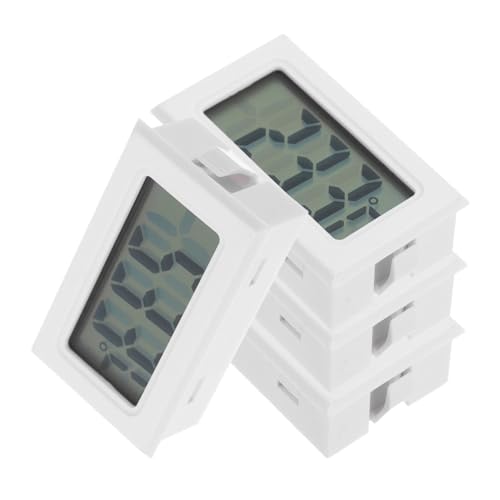 COSMEVIVI 4 Stück Digitales Mini-thermometer Handlich Eingebettet Präzise Temperaturanzeige Tragbar Geeignet für Gewächshaus Reptilenzimmer und Vielseitige Innen Außenanwendungen COSMEVIVI 4 Stück Digitales Mini-thermometer Handlich Eingebettet Präzise Temperaturanzeige Tragbar Geeignet für Gewächshaus Reptilenzimmer und Vielseitige Innen Außenanwendungen von COSMEVIVI