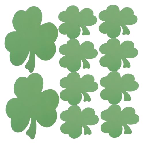 COSMEVIVI 40 Stück Teiliges St Patrick's Day Shamrock Papier Dekor mit Klebepunkten Grüne Kleeblatt Cutouts für Wände Bulletin Board und DIY Bastelprojekte Vielseitige Wanddekoration für COSMEVIVI 40 Stück Teiliges St Patrick's Day Shamrock Papier Dekor mit Klebepunkten Grüne Kleeblatt Cutouts für Wände Bulletin Board und DIY Bastelprojekte Vielseitige Wanddekoration für von COSMEVIVI