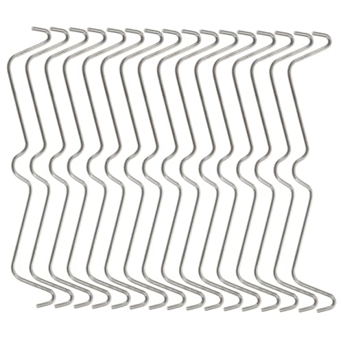 COSMEVIVI 50 Stück Teiliges Edelstahl Pegboard Hook Secure Clips Rostfrei Robust und Flexibel Installieren Kompakt und Langlebig Geeignet für Werkstatt Garage und Supermarktregale COSMEVIVI 50 Stück Teiliges Edelstahl Pegboard Hook Secure Clips Rostfrei Robust und Flexibel Installieren Kompakt und Langlebig Geeignet für Werkstatt Garage und Supermarktregale von COSMEVIVI