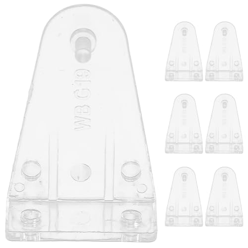 COSMEVIVI 8 Stück Teiliges Klare Kunststoff-befestigungsclips Bodenführung von Horizontalen Jalousien mit Montageschrauben Einfache Installation Passend für Tür Fensterjalousien COSMEVIVI 8 Stück Teiliges Klare Kunststoff-befestigungsclips Bodenführung von Horizontalen Jalousien mit Montageschrauben Einfache Installation Passend für Tür Fensterjalousien von COSMEVIVI