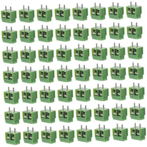 COSMEVIVI 80 Stück Polige Schraubklemmen Pcb Anschlussklemmen Rastermaß Schnellverbinder für DIY Elektronikmodule und Leiterplattenmontage COSMEVIVI 80 Stück Polige Schraubklemmen Pcb Anschlussklemmen Rastermaß Schnellverbinder für DIY Elektronikmodule und Leiterplattenmontage von COSMEVIVI