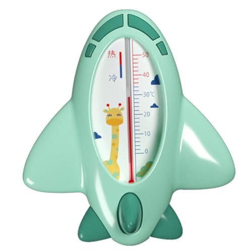 COSMEVIVI Badethermometer Grün Wasserdichtes Badewannen Thermometer mit Schneller Genauer Wassertemperaturmessung Flugzeug-design Sicherer Badebegleiter für Neugeborene COSMEVIVI Badethermometer Grün Wasserdichtes Badewannen Thermometer mit Schneller Genauer Wassertemperaturmessung Flugzeug-design Sicherer Badebegleiter für Neugeborene von COSMEVIVI