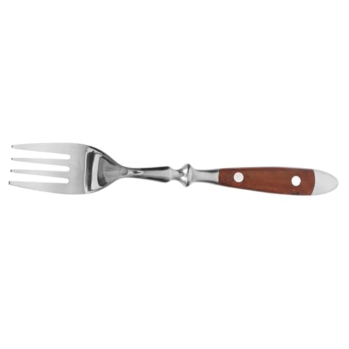 COSMEVIVI Edelstahl Dessertgabel Mit Holzgriff Ergonomische Teegabel Für Vielseitigen Einsatz Hochwertiges Besteck Für Feierliche Anlässe Robuste Edelstahlgabel Für Desserts Und Mehr von COSMEVIVI