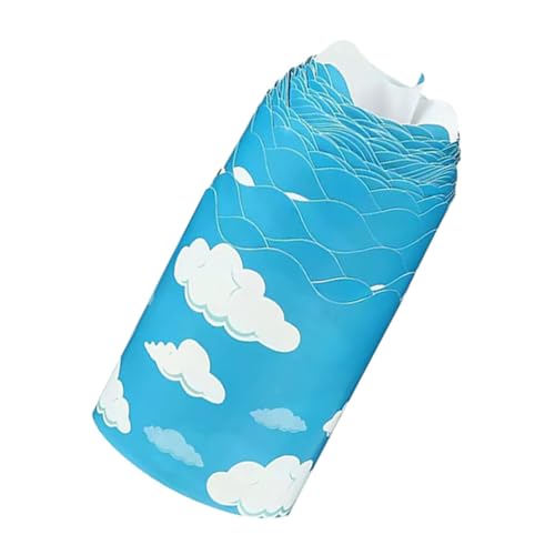 COSMEVIVI Bordürenrolle mit Wolkenmotiv Selbstklebend Vielseitig Zuschneidbar für Tafel Pinnwand Klassenzimmer Büro Tür Fensterdekoration Wetterfest COSMEVIVI Bordürenrolle mit Wolkenmotiv Selbstklebend Vielseitig Zuschneidbar für Tafel Pinnwand Klassenzimmer Büro Tür Fensterdekoration Wetterfest von COSMEVIVI