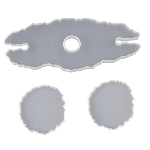COSMEVIVI DIY Silikonform für Glas und Weinglashalter Teiliges Originelles Epoxidharz Gießform für Unregelmäßige Untersetzer und Weinregal Langlebig Wiederverwendbar Leicht zu Reinigen COSMEVIVI DIY Silikonform für Glas und Weinglashalter Teiliges Originelles Epoxidharz Gießform für Unregelmäßige Untersetzer und Weinregal Langlebig Wiederverwendbar Leicht zu Reinigen von COSMEVIVI