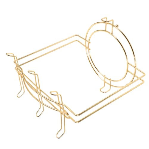COSMEVIVI Edelstahl Tassen Teller Organizer Gold Platzsparender Küchenhalter für Kleine Teller Vielseitiger Vertikaler Regal Organizer für Arbeitsplatte und Schrank COSMEVIVI Edelstahl Tassen Teller Organizer Gold Platzsparender Küchenhalter für Kleine Teller Vielseitiger Vertikaler Regal Organizer für Arbeitsplatte und Schrank von COSMEVIVI