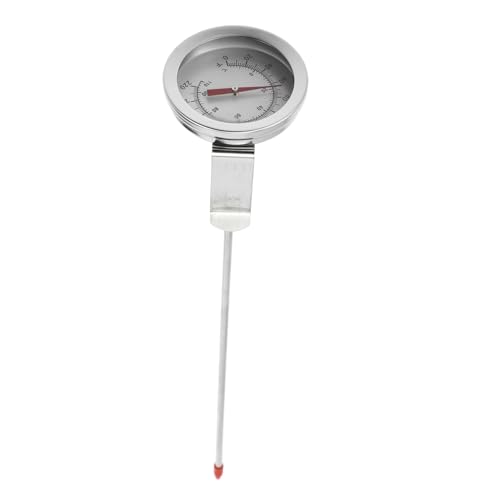 COSMEVIVI Edelstahl Thermometer Sofort Ablesbar Öl Frittier Thermometer für Küche Brauen Backen Hohe Temperaturbeständigkeit Präzise Messung für Fritteuse Grill und Braten COSMEVIVI Edelstahl Thermometer Sofort Ablesbar Öl Frittier Thermometer für Küche Brauen Backen Hohe Temperaturbeständigkeit Präzise Messung für Fritteuse Grill und Braten von COSMEVIVI