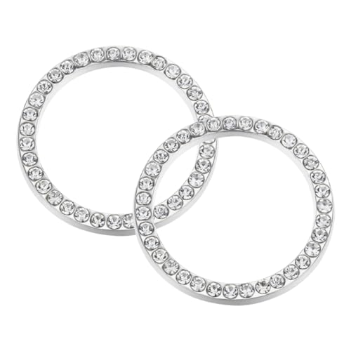 COSMEVIVI Fit Auto Legierung Strass Start-taste Abdeckung Stop Taste Decor von COSMEVIVI