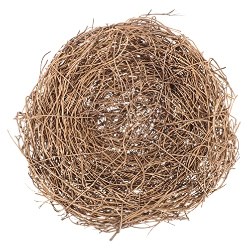 COSMEVIVI Künstliches Vogelnest Aus Rattan Handgefertigtes Deko-Nest Für Ostern Für Garten Und Wohnung Dekoration Für Heim Und Partys Foto-Requisiten Für Kreative DIY-projekte COSMEVIVI Künstliches Vogelnest Aus Rattan Handgefertigtes Deko-Nest Für Ostern Für Garten Und Wohnung Dekoration Für Heim Und Partys Foto-Requisiten Für Kreative DIY-projekte von COSMEVIVI