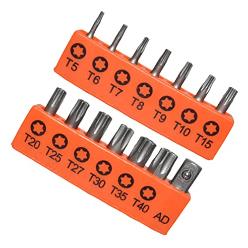 COSMEVIVI Legierung Stahl Security Bit Teilig Lange Tamper Bits mit Adapter Hochhärte Schraubendreher für Auto Reparatur Elektronik und Haushaltsgeräte COSMEVIVI Legierung Stahl Security Bit Teilig Lange Tamper Bits mit Adapter Hochhärte Schraubendreher für Auto Reparatur Elektronik und Haushaltsgeräte von COSMEVIVI