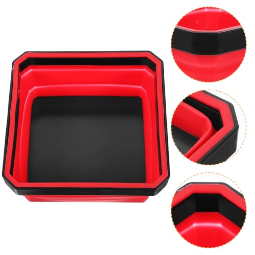 COSMEVIVI Magnetische Teileablage Silikon Faltbare Tragbare Magnet-schüssel Für Schrauben Muttern Und Kleine Werkzeuge Praktischer Organizer Für Und DIY-projekte Rot COSMEVIVI Magnetische Teileablage Silikon Faltbare Tragbare Magnet-schüssel Für Schrauben Muttern Und Kleine Werkzeuge Praktischer Organizer Für Und DIY-projekte Rot von COSMEVIVI