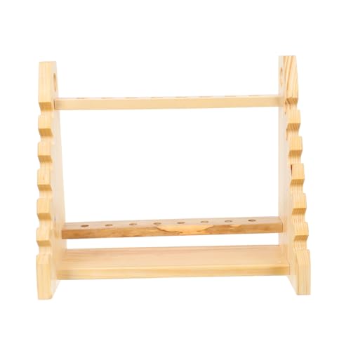 COSMEVIVI Multifunktionaler Mehrschichtiger Holz-testrohrständer Trapezförmig Pipettenhalter Vertikal und Horizontal Praktisches Laborzubehör für Wissenschaftliche Tests und COSMEVIVI Multifunktionaler Mehrschichtiger Holz-testrohrständer Trapezförmig Pipettenhalter Vertikal und Horizontal Praktisches Laborzubehör für Wissenschaftliche Tests und von COSMEVIVI