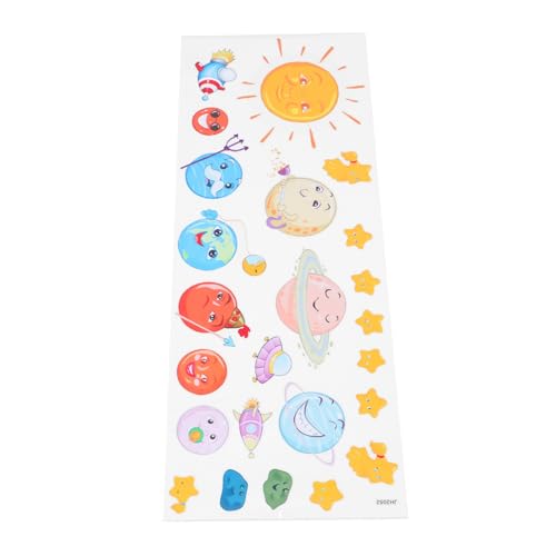 COSMEVIVI Peel And Stick Planet Wandsticker Selbstklebend PVC Weltraum Wandtattoo für Kinderzimmer Schlafzimmer Wohnzimmer Dekor DIY Wandaufkleber Sonnensystem Poster Aufkleber von COSMEVIVI