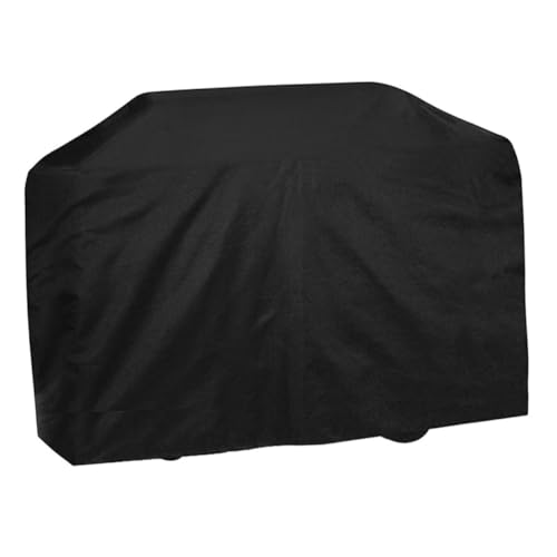 COSMEVIVI Polyester BBQ Grill Abdeckhaube Wetterfest Schwerlast Schutzhülle für Gartenmöbel und Smoker Staubschutz Outdoor Grillabdeckung Schwarz COSMEVIVI Polyester BBQ Grill Abdeckhaube Wetterfest Schwerlast Schutzhülle für Gartenmöbel und Smoker Staubschutz Outdoor Grillabdeckung Schwarz von COSMEVIVI