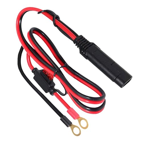 COSMEVIVI Sae Verlängerungskabel mit Ringklemme Hitzebeständiges Batteriekabel Langlebiger Stecker für Auto und Batterieladegerät Einfache Verbindung und Sichere Nutzung COSMEVIVI Sae Verlängerungskabel mit Ringklemme Hitzebeständiges Batteriekabel Langlebiger Stecker für Auto und Batterieladegerät Einfache Verbindung und Sichere Nutzung von COSMEVIVI