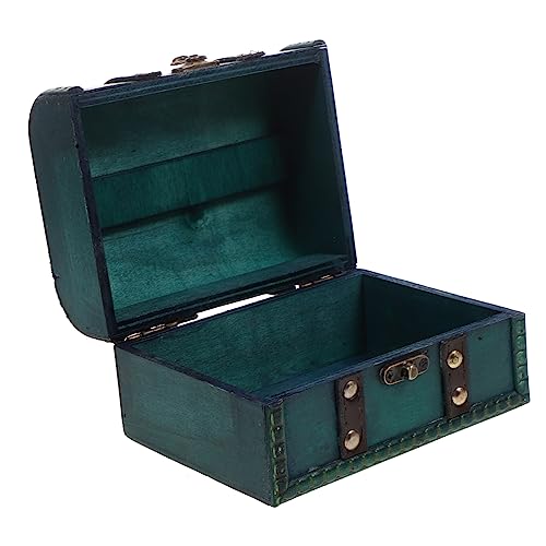 COSMEVIVI Elegante Schmuckaufbewahrungsbox Aus Holz Retro-organizer Für Ohrringe Armbänder Halsketten Behälter von COSMEVIVI