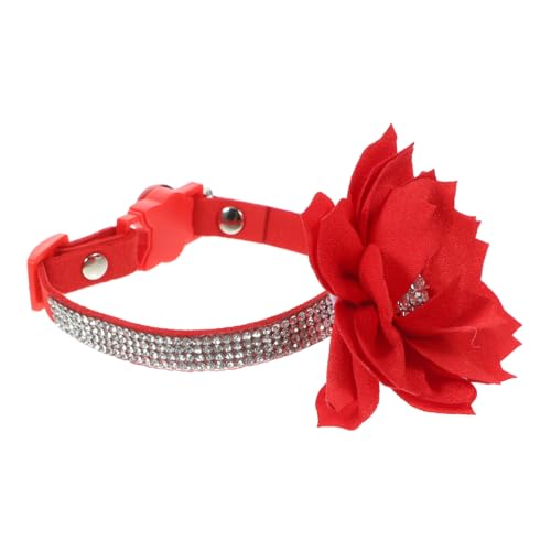 COSMEVIVI Verstellbares Strass-hundehalsband für Kleine Hunde Komfortables Langlebiges Welpenhalsband mit Modischem Glitzerdesign Geeignet für Alltag und Partys COSMEVIVI Verstellbares Strass-hundehalsband für Kleine Hunde Komfortables Langlebiges Welpenhalsband mit Modischem Glitzerdesign Geeignet für Alltag und Partys von COSMEVIVI