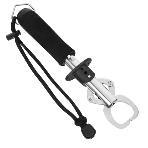 COSMEVIVI Fischfanggreifer Tragbarer Angelgreifer Mit Integrierter Wiegefunktion Sicherer Griff Durch Anti-rutsch-Seil Kompakt Für Angelausflüge Geeignet COSMEVIVI Fischfanggreifer Tragbarer Angelgreifer Mit Integrierter Wiegefunktion Sicherer Griff Durch Anti-rutsch-Seil Kompakt Für Angelausflüge Geeignet von COSMEVIVI
