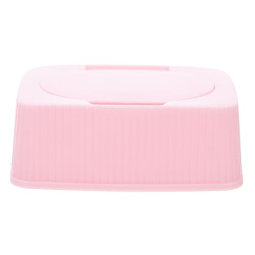COSMEVIVI Feuchttücher Box Mit Deckel Tragbarer Aufbewahrungsbehälter Für Feuchttücher Praktischer Wipes Spender Für Zuhause Reisen Und Büro von COSMEVIVI