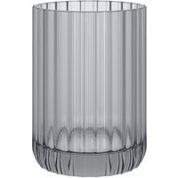 Cosmic - Lido Stand-Zahnbürstenhalter WJC213A0051345 75 x 75 x 100 mm, Glas, smoke grey von COSMIC