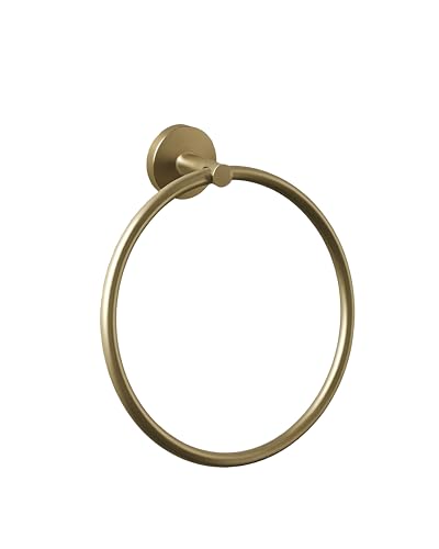 COSMIC Handtuchhalter, Kollektion Start, Farbe Gold matt, 22 x 20 x 5,7 cm von COSMIC